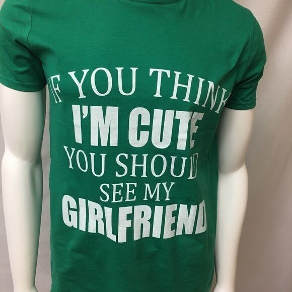NWT Unisex t-shirt -- “If you think I’m cute” — Great gag gift - Picture 3 of 3
